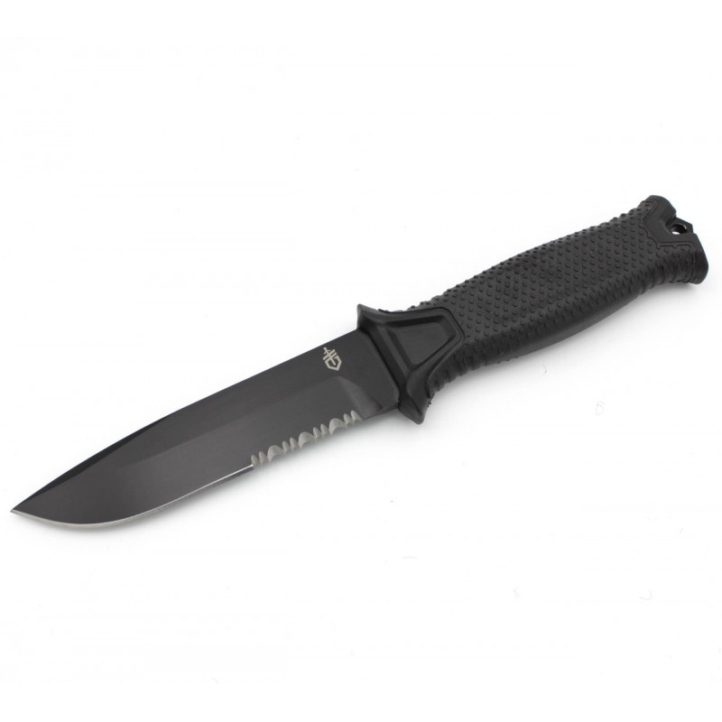 Ніж мисливський Bear Grylls Gerber ЧОРНИЙ 539-6 / 25 см / 11 см