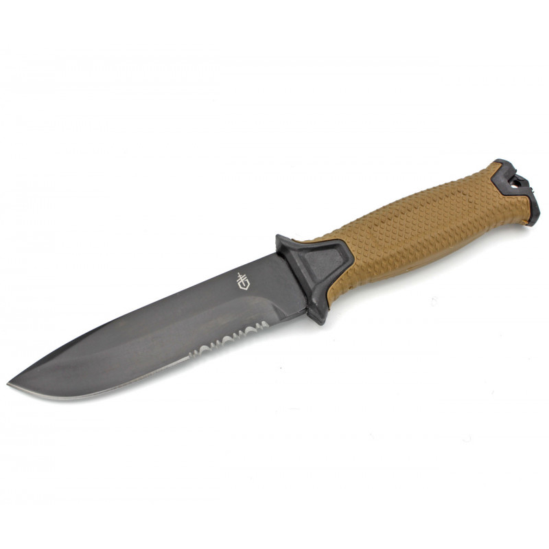 Ніж мисливський Bear Grylls Gerber КОРИЧНЕВИЙ 539-4 / 25 см / 11 см