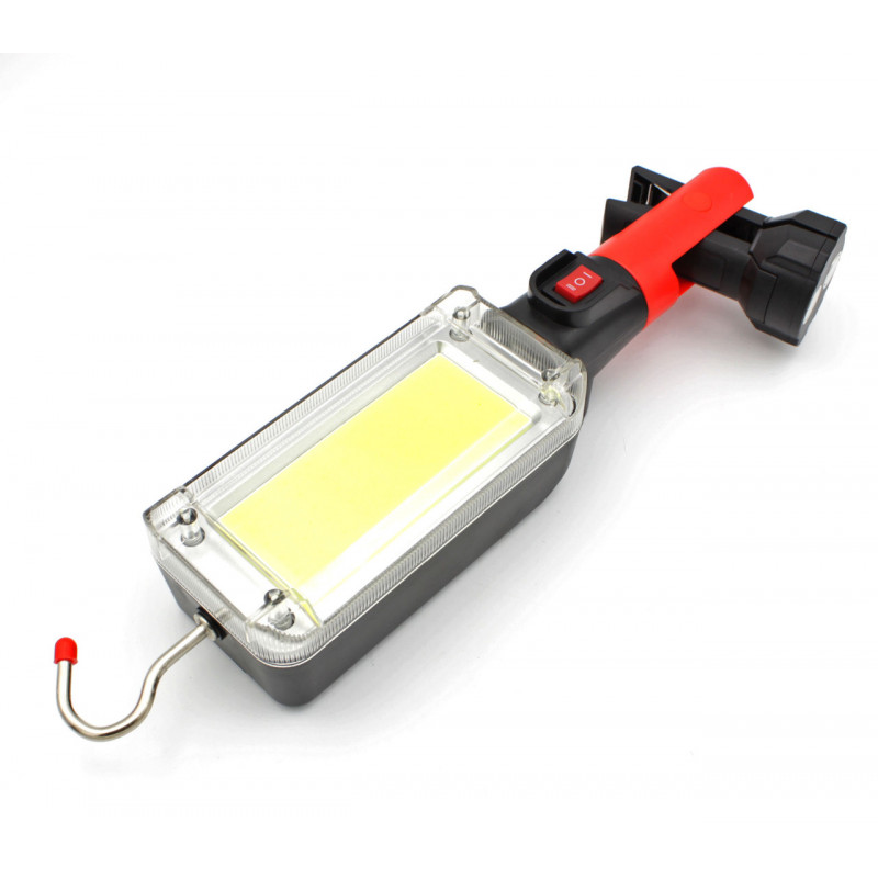 Ліхтар для кемпінгу WD355, ZJ-8859, micro USB, гачок, магніт, прищіпка, 2X18650