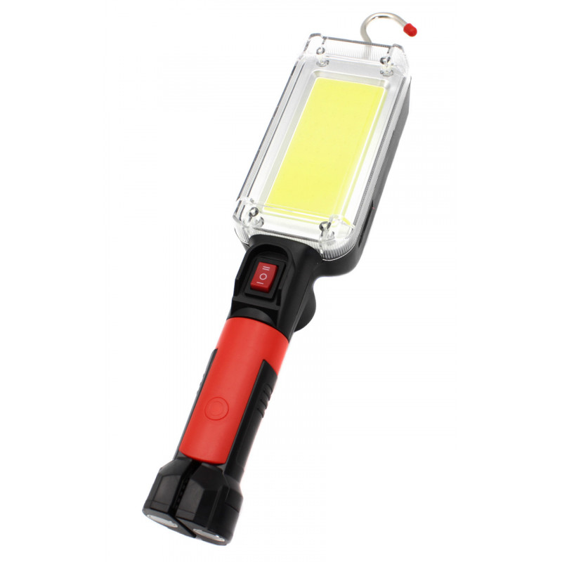 Ліхтар для кемпінгу WD355, ZJ-8859, micro USB, гачок, магніт, прищіпка, 2X18650