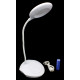 Настольная LED лампа аккумуляторная JL-816A на 18650/microUSB (сенсорный выключатель)