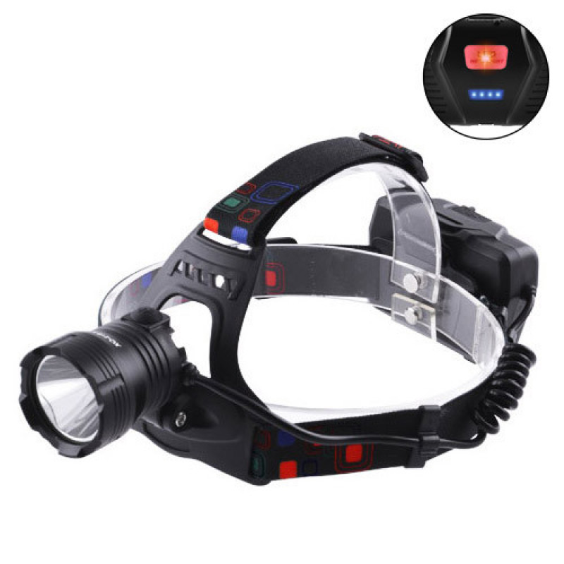 Налобний ліхтар XQ-219-HP50, 3х18650, ЗУ MicroUSB, P50 LED