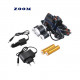 Налобний фонар BORUIT RJ3001, Акк., T6 LED, ZOOM, автомобільна зарядка