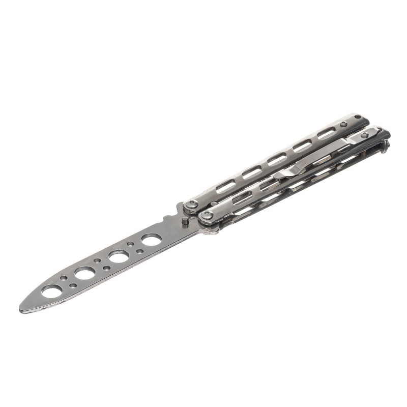 Ніж метелик Тренувальний Benchmade F-893 Silver