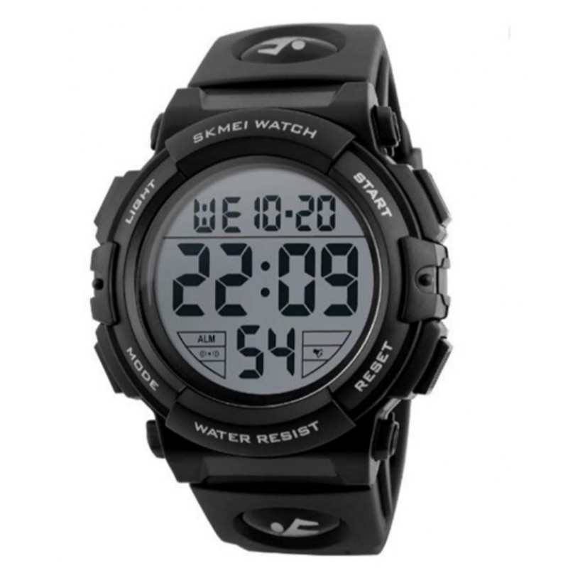 Часы наручные SKMEI 1258BK, BLACK, 9740