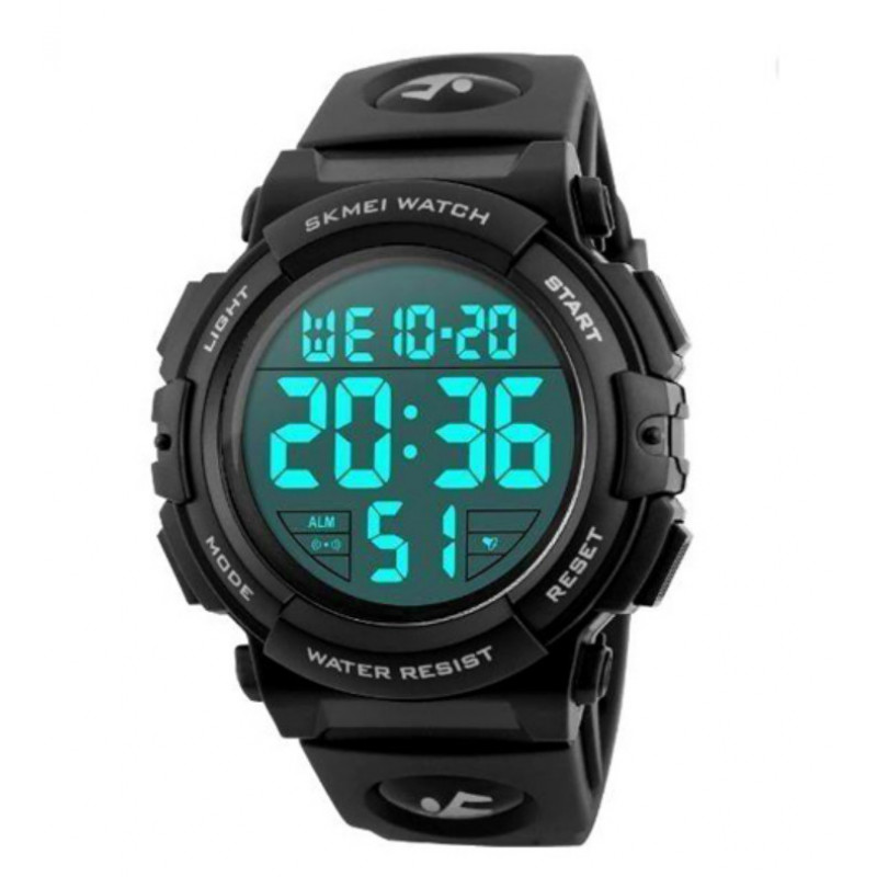 Часы наручные SKMEI 1258BK, BLACK, 9740