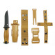 Ніж мисливський Bear Grylls Gerber КОРИЧНЕВИЙ 539-4 / 25 см / 11 см