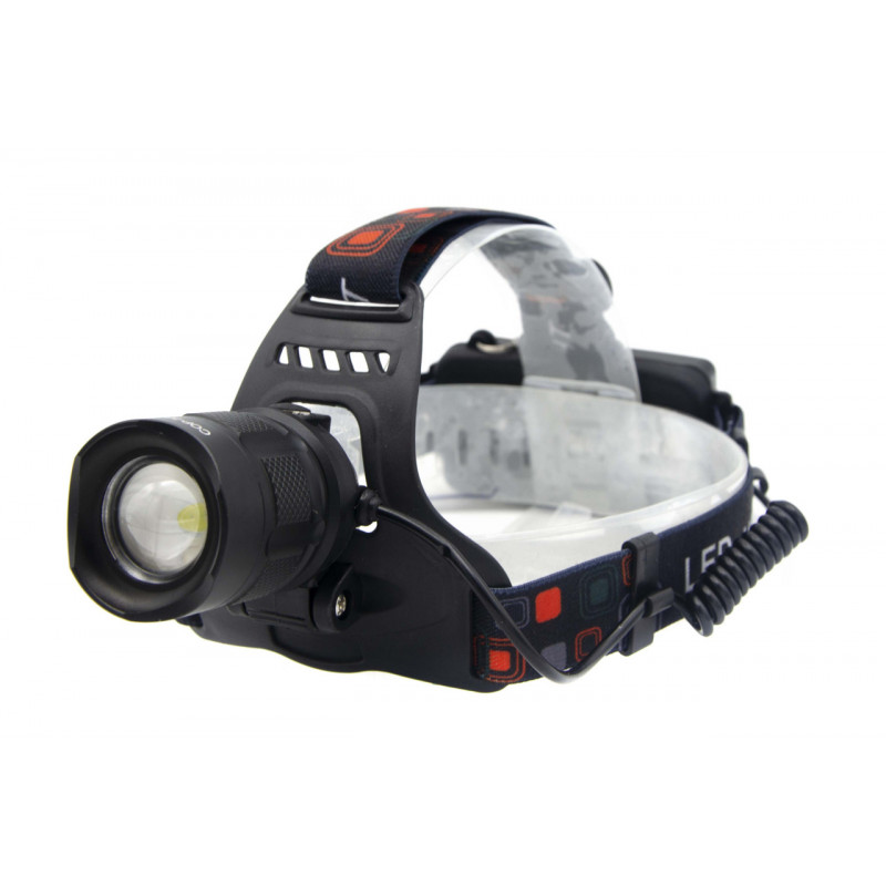 Налобний ліхтар RB117, 2х18650 Акк., P50 LED, Zoom