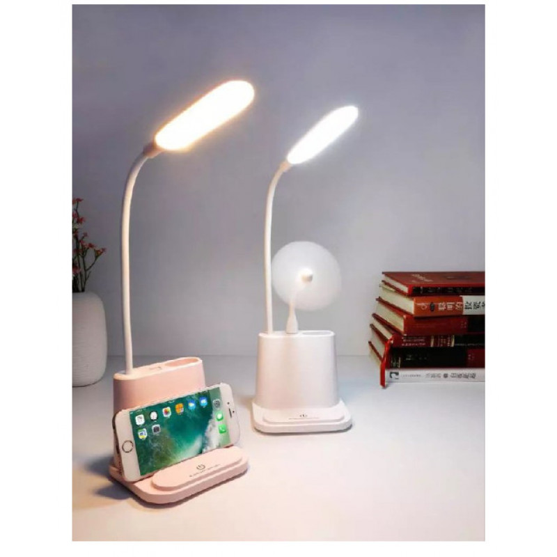 Настольная LED лампа 3198, GB7000, Power bank, 3 режима света, регулятор яркости
