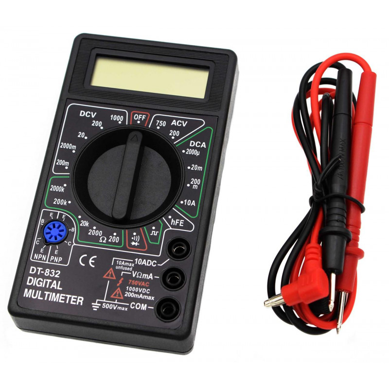 Мультиметр DT-832 (Тестор) звукова прозвонка
