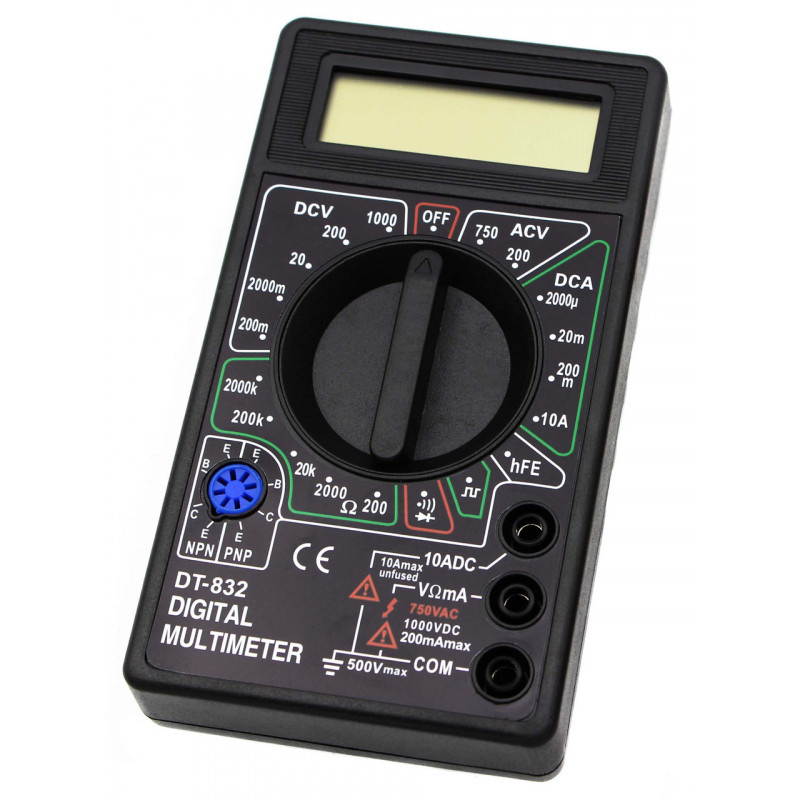 Мультиметр DT-832 (Тестор) звукова прозвонка