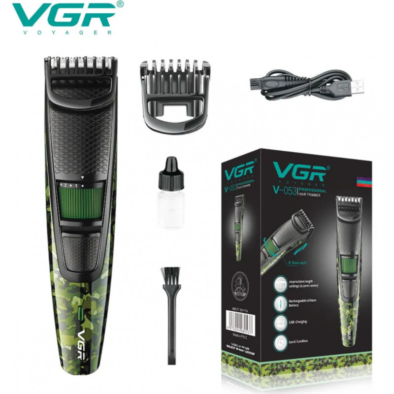 Триммер бороды и усов VGR V-053