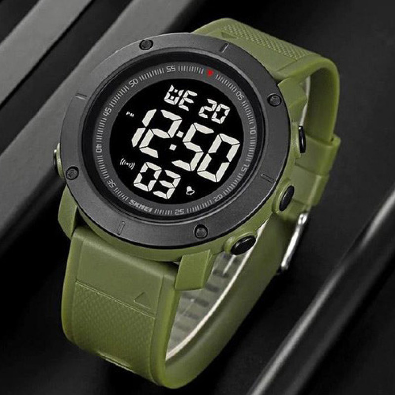 Годинники наручні SKMEI 2122AGBK, ARMY GREEN-BLACK, 10319