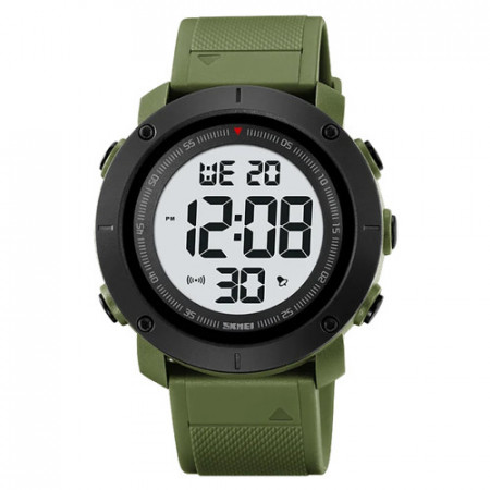 Годинники наручні SKMEI 2122AGWT, ARMY GREEN-WHITE, 9787