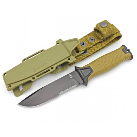 Ніж мисливський Bear Grylls Gerber ОЛИВА 539-2 / 25 см / 11 см