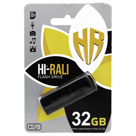 USB флеш накопичувач Hi-Rali 32GB/ HI-32GBTAG (Гарантія 3 роки)
