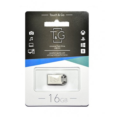 USB флеш накопичувач T&G метал серія 16GB/ TG110 (Гарантія 3 роки)