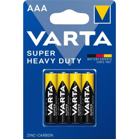 Акумулятор Varta R3/AAA / Super Heavy Duty / Блістер