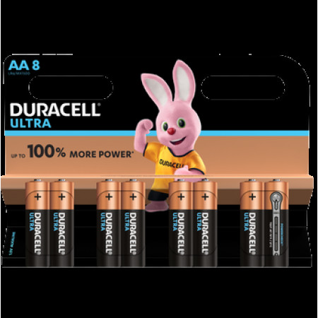 Батарейка Duracell Ultra LR6/AA ціна за 1 шт (блістер - 8 шт.)