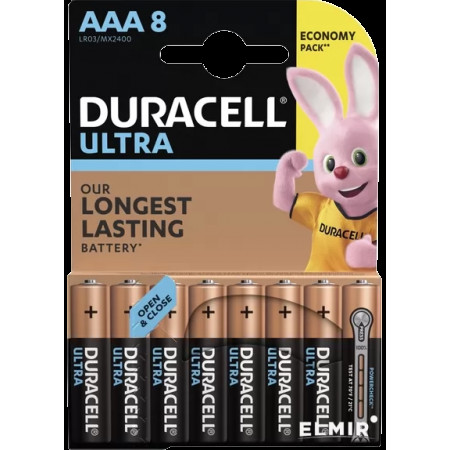 Акумулятор Duracell Ultra LR3/ AAA ціна за 1шт (блістер - 8шт.)