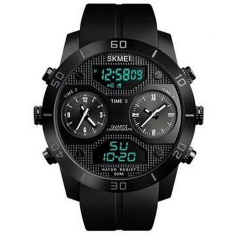 Часы наручные SKMEI 1355BK, BLACK, 9747