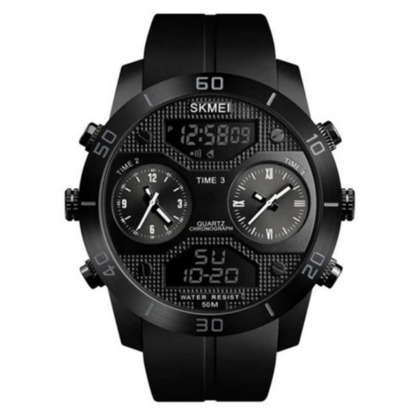 Часы наручные SKMEI 1355BK, BLACK, 9747