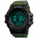 Годинники наручні SKMEI 1356AG, ARMY GREEN, Компас, 9748