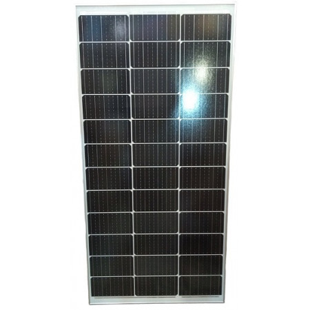 Сонячна панель SOLAR PANEL SA-100 / 2466 / 120*58*3 / індикація V і A / верх скло, 18V 100W