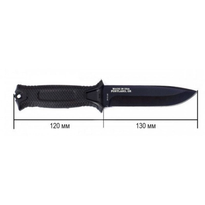Ніж мисливський Bear Grylls Gerber ОЛИВА 539-2 / 25 см / 11 см