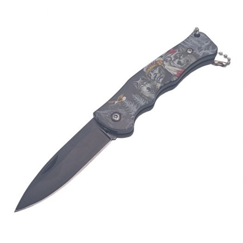 Ніж складний Knifes Skull 4760X -1