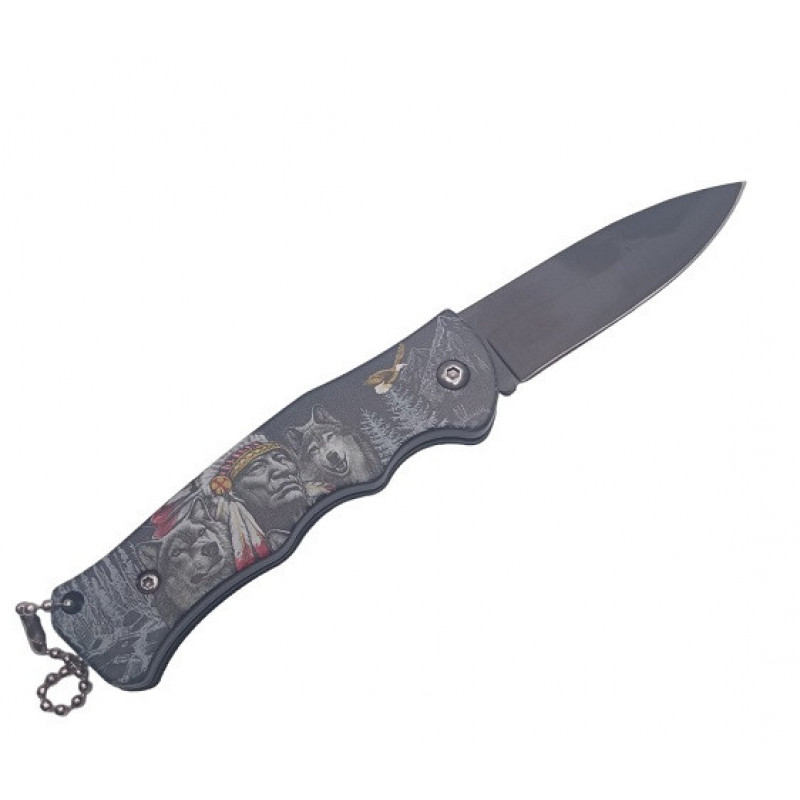 Ніж складний Knifes Skull 4760X -1