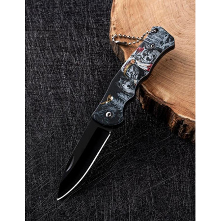 Ніж складний Knifes Skull 4760X -1