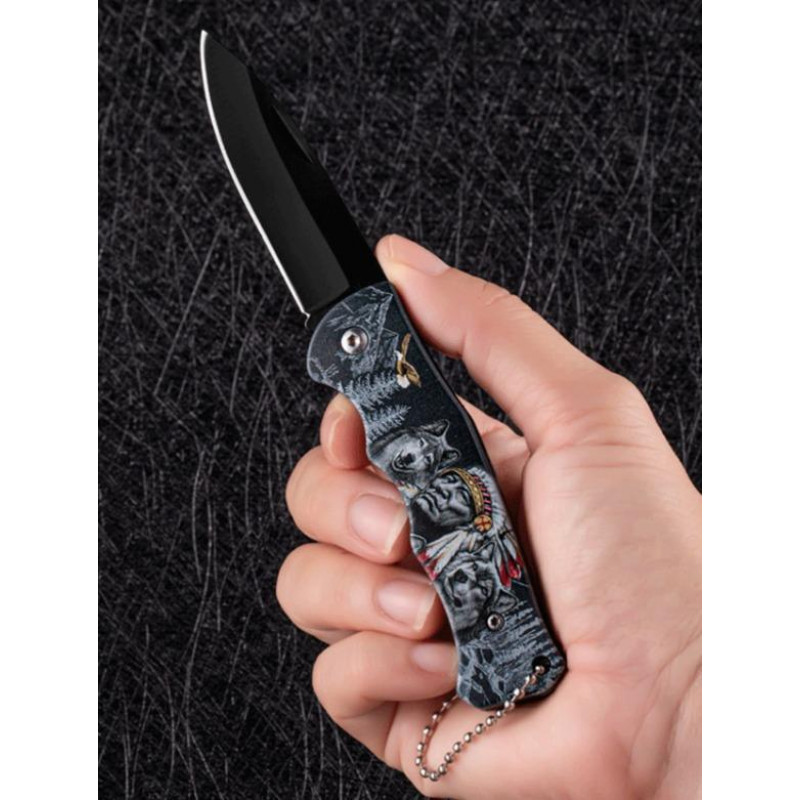 Ніж складний Knifes Skull 4760X -1