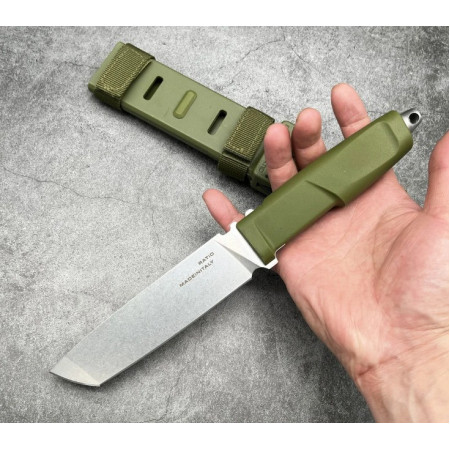 Ніж мисливський Ext. Ratia 2268C Green-Silver