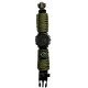 Часы наручные SKMEI 1426AGBK, PARACORD, ARMY GREEN-BLACK, ABS RING, Compass, термометр, 10463