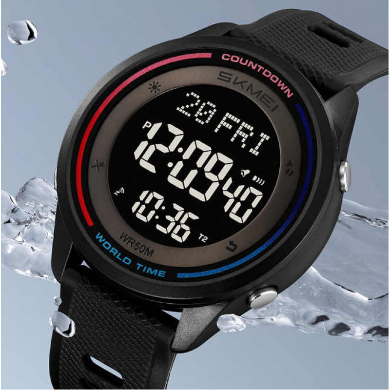 Часы наручные SKMEI 2348BKBK, BLACK-BLACK, 11451