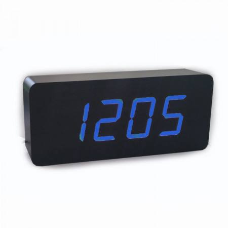 Годинники електронні VST-862-1-Blue з температурою та підсвіткою