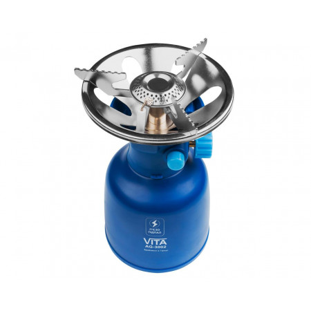 Газовий туристичний примус Даринка з п'єзопідпалом Vita Корея AG-3002