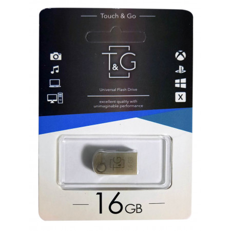 USB флеш накопичувач T&G метал серія 16GB/ TG112-16G (Гарантія 3 роки)