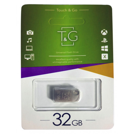 USB флеш накопичувач T&G метал серія 32GB/ TG112-32G (Гарантія 3 роки)