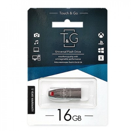USB флеш накопичувач T&G метал серія 16GB/ TG115 (Гарантія 3 роки)