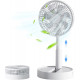 Настільний вентилятор складний USB міні-вентилятор Folding Fan з акум. (WX6505)
