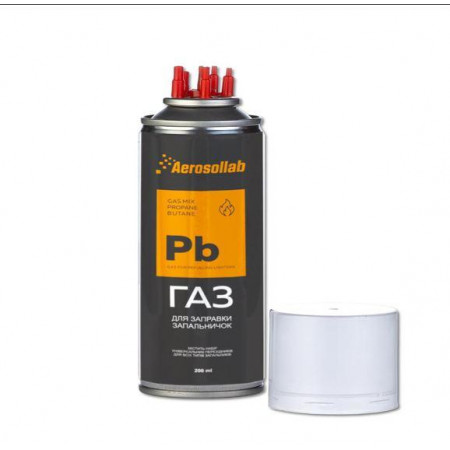 Газ для запальничок Aerosollab Pb 200 мл