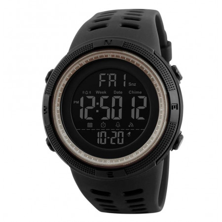 Часы наручные SKMEI 1251BN,BLACK-BROWN, 11512