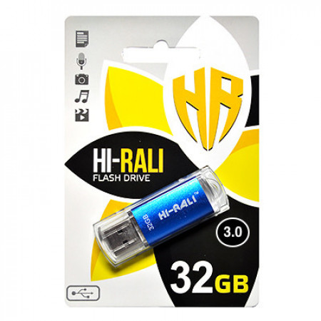 USB флеш накопичувач Hi-Rali 32GB/ HI-32GBVC (Гарантія 3 роки)