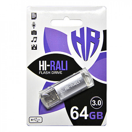 USB флеш накопичувач Hi-Rali 64GB/ HI-64GBVC (Гарантія 3 роки)
