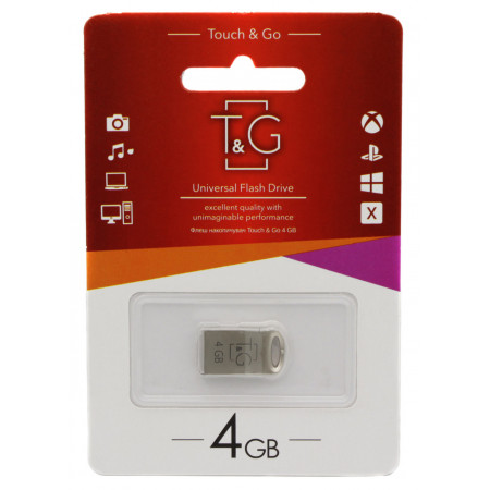 USB флеш накопичувач T&G 4GB/ TG105-4G (Гарантія 3 роки)