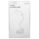 Настольная LED лампа аккумуляторная прищепка WD305 - BL-TD01/ Сенсор/ 3 режима/microUSB