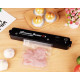 Машинка для вакуумування та запаювання пакетів ВАКУУМАТОР ECG Keep Freshness 8226, чорний / 8226