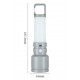Ручний ліхтар CH-23051-3W+SMD, Li-Ion акум., карабін, ЗУ Type-C